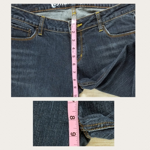 Sz 11 Bullhead Denim Dark Wash Flared Leg Jeans - Picture 8 of 9